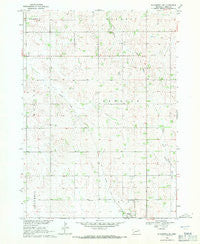 Bloomfield SE Nebraska Historical topographic map, 1:24000 scale, 7.5 X 7.5 Minute, Year 1968