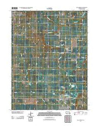 Blue Springs Nebraska Historical topographic map, 1:24000 scale, 7.5 X 7.5 Minute, Year 2011
