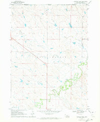 Bohemian Creek Nebraska Historical topographic map, 1:24000 scale, 7.5 X 7.5 Minute, Year 1970
