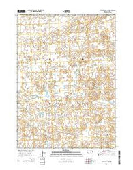 Bornemann Lake Nebraska Current topographic map, 1:24000 scale, 7.5 X 7.5 Minute, Year 2014
