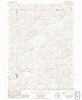 Bourquim Hill Nebraska Historical topographic map, 1:24000 scale, 7.5 X 7.5 Minute, Year 1986