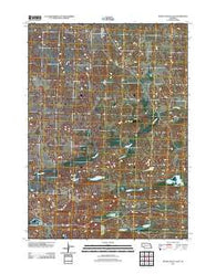 Bovee Valley East Nebraska Historical topographic map, 1:24000 scale, 7.5 X 7.5 Minute, Year 2011