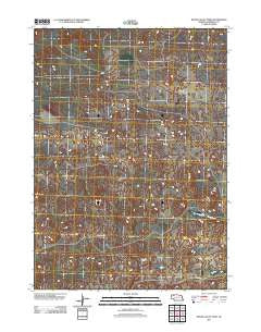 Bovee Valley West Nebraska Historical topographic map, 1:24000 scale, 7.5 X 7.5 Minute, Year 2011