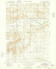 Box Butte NW Nebraska Historical topographic map, 1:24000 scale, 7.5 X 7.5 Minute, Year 1949