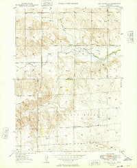 Box Butte NW Nebraska Historical topographic map, 1:24000 scale, 7.5 X 7.5 Minute, Year 1949