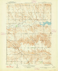 Box Butte Reservoir West Nebraska Historical topographic map, 1:24000 scale, 7.5 X 7.5 Minute, Year 1948