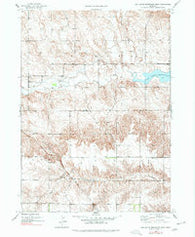 Box Butte Reservoir West Nebraska Historical topographic map, 1:24000 scale, 7.5 X 7.5 Minute, Year 1946