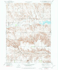 Box Butte Reservoir West Nebraska Historical topographic map, 1:24000 scale, 7.5 X 7.5 Minute, Year 1946