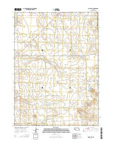 Box Butte Nebraska Current topographic map, 1:24000 scale, 7.5 X 7.5 Minute, Year 2014