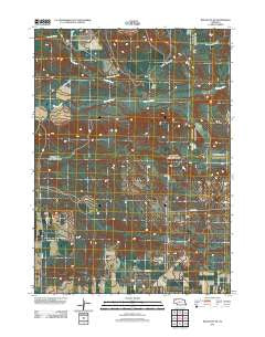 Box Butte NE Nebraska Historical topographic map, 1:24000 scale, 7.5 X 7.5 Minute, Year 2011