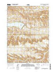 Box Butte Reservoir East Nebraska Current topographic map, 1:24000 scale, 7.5 X 7.5 Minute, Year 2014