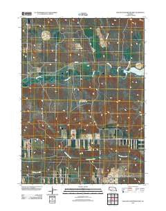 Box Butte Reservoir West Nebraska Historical topographic map, 1:24000 scale, 7.5 X 7.5 Minute, Year 2011