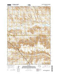 Box Butte Reservoir West Nebraska Current topographic map, 1:24000 scale, 7.5 X 7.5 Minute, Year 2014