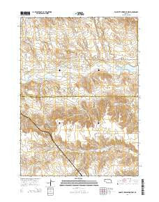 Box Butte Reservoir West Nebraska Current topographic map, 1:24000 scale, 7.5 X 7.5 Minute, Year 2014