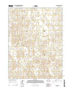 Brady NW Nebraska Current topographic map, 1:24000 scale, 7.5 X 7.5 Minute, Year 2014
