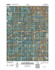 Brainard Nebraska Historical topographic map, 1:24000 scale, 7.5 X 7.5 Minute, Year 2011