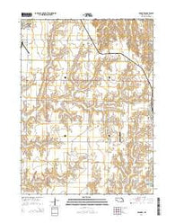 Brainard Nebraska Current topographic map, 1:24000 scale, 7.5 X 7.5 Minute, Year 2014