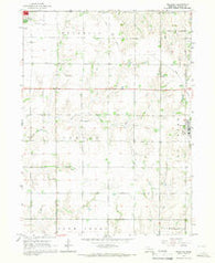 Brainard Nebraska Historical topographic map, 1:24000 scale, 7.5 X 7.5 Minute, Year 1965
