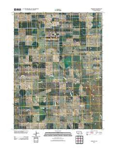 Brandon Nebraska Historical topographic map, 1:24000 scale, 7.5 X 7.5 Minute, Year 2011