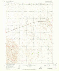 Brandon SE Nebraska Historical topographic map, 1:24000 scale, 7.5 X 7.5 Minute, Year 1961