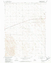 Brandon SE Nebraska Historical topographic map, 1:24000 scale, 7.5 X 7.5 Minute, Year 1961