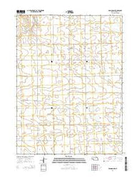 Brandon NW Nebraska Current topographic map, 1:24000 scale, 7.5 X 7.5 Minute, Year 2014