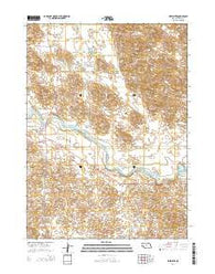 Brewster Nebraska Current topographic map, 1:24000 scale, 7.5 X 7.5 Minute, Year 2014