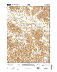 Brewster NW Nebraska Current topographic map, 1:24000 scale, 7.5 X 7.5 Minute, Year 2014