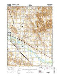 Bridgeport Nebraska Current topographic map, 1:24000 scale, 7.5 X 7.5 Minute, Year 2014