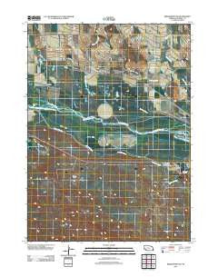 Bridgeport NW Nebraska Historical topographic map, 1:24000 scale, 7.5 X 7.5 Minute, Year 2011