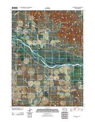 Broadwater Nebraska Historical topographic map, 1:24000 scale, 7.5 X 7.5 Minute, Year 2011