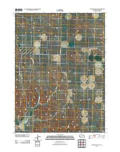 Broadwater NE Nebraska Historical topographic map, 1:24000 scale, 7.5 X 7.5 Minute, Year 2011