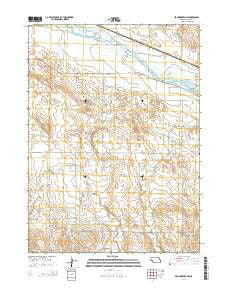 Broadwater SW Nebraska Current topographic map, 1:24000 scale, 7.5 X 7.5 Minute, Year 2014