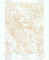 Broken Bow NE Nebraska Historical topographic map, 1:24000 scale, 7.5 X 7.5 Minute, Year 1951