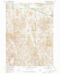 Broken Bow SE Nebraska Historical topographic map, 1:24000 scale, 7.5 X 7.5 Minute, Year 1951