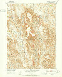 Broken Bow SW Nebraska Historical topographic map, 1:24000 scale, 7.5 X 7.5 Minute, Year 1951