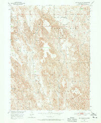 Broken Bow SW Nebraska Historical topographic map, 1:24000 scale, 7.5 X 7.5 Minute, Year 1951