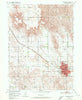 Broken Bow Nebraska Historical topographic map, 1:24000 scale, 7.5 X 7.5 Minute, Year 1951