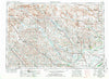 Broken Bow Nebraska Historical topographic map, 1:250000 scale, 1 X 2 Degree, Year 1955