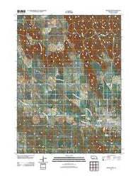 Broken Bow Nebraska Historical topographic map, 1:24000 scale, 7.5 X 7.5 Minute, Year 2011