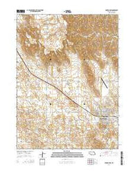 Broken Bow Nebraska Current topographic map, 1:24000 scale, 7.5 X 7.5 Minute, Year 2014