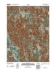 Broken Bow NE Nebraska Historical topographic map, 1:24000 scale, 7.5 X 7.5 Minute, Year 2011