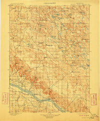 Browns Creek Nebraska Historical topographic map, 1:125000 scale, 30 X 30 Minute, Year 1899