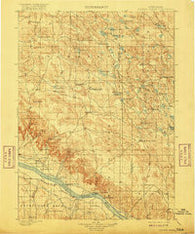 Browns Creek Nebraska Historical topographic map, 1:125000 scale, 30 X 30 Minute, Year 1899