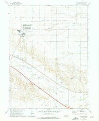 Brownson Nebraska Historical topographic map, 1:24000 scale, 7.5 X 7.5 Minute, Year 1972