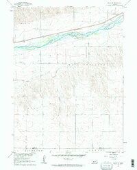 Brule SE Nebraska Historical topographic map, 1:24000 scale, 7.5 X 7.5 Minute, Year 1961