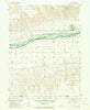 Brule Nebraska Historical topographic map, 1:24000 scale, 7.5 X 7.5 Minute, Year 1961