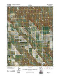 Brule NW Nebraska Historical topographic map, 1:24000 scale, 7.5 X 7.5 Minute, Year 2011