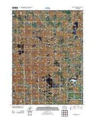 Bruner Lake Nebraska Historical topographic map, 1:24000 scale, 7.5 X 7.5 Minute, Year 2011