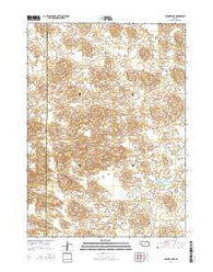 Bruner Lake Nebraska Current topographic map, 1:24000 scale, 7.5 X 7.5 Minute, Year 2014